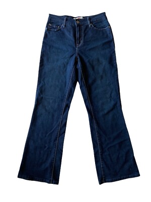 Levis 512 Perfectly Slimming Bootcut Blue Stretch Womens Size 28x29 EUC 