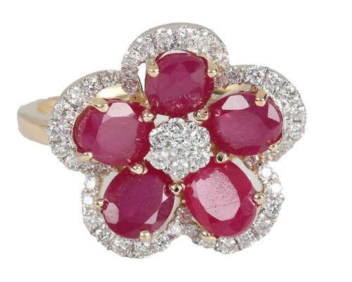 Pendentif 4 GRIFFES or jaune 750 millièmes diamant 0,18 carat