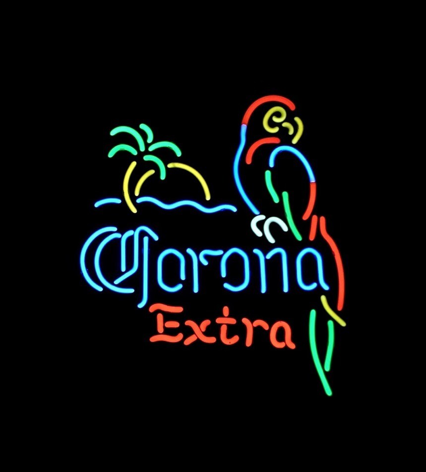 Parrot Corona Extra Neon Sign Bar Bar Beer Store Outdoor Decorative Lighting eBay
