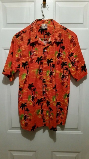 Baltimore Orioles MLB Hawaiian Shirt Youth XL | eBay