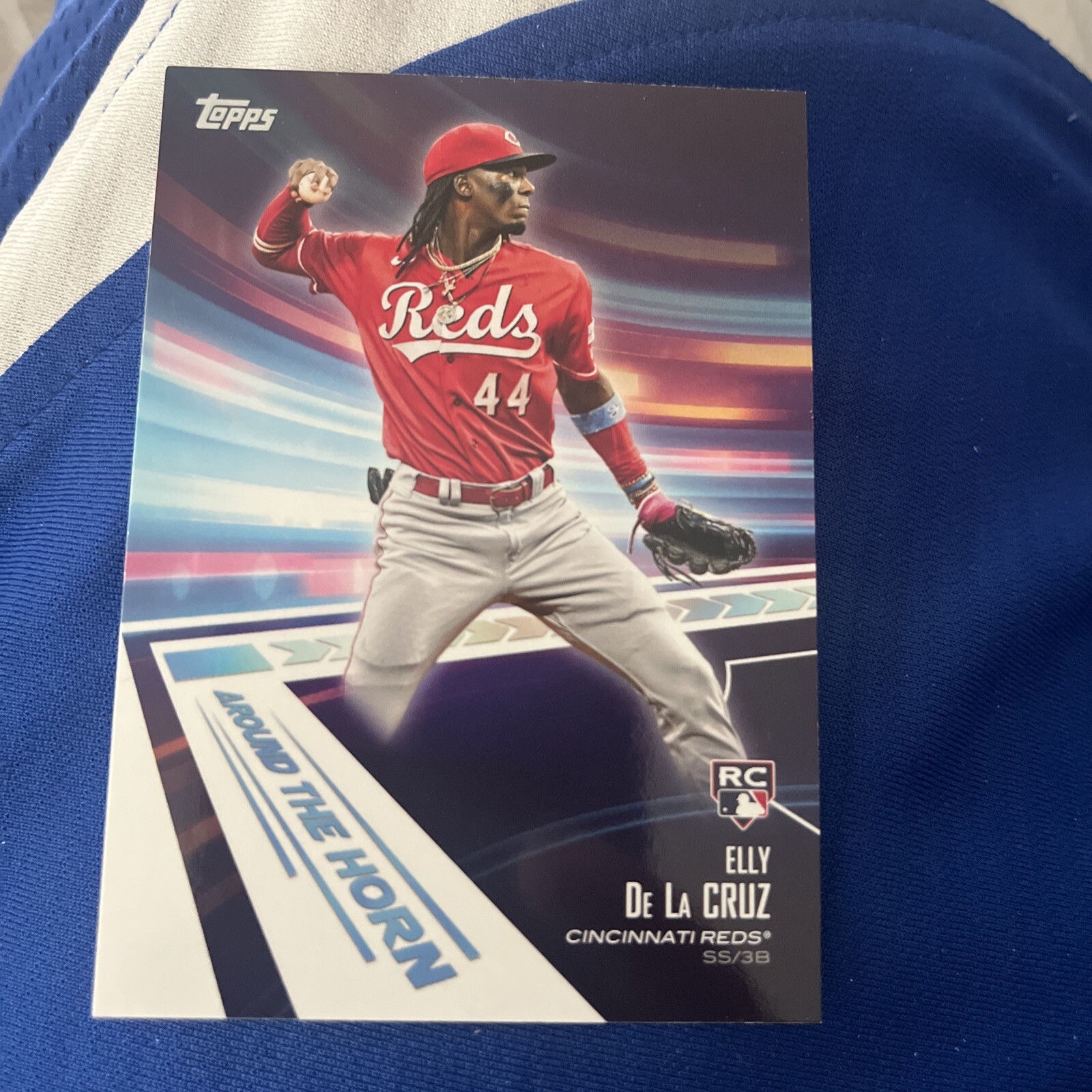 2024 Topps Series 2 Elly De La Cruz RC Around The Horn #ATH-19 Reds