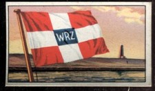 German Tobacco,Martin Brinkmann Lloyd, SHIPPING FLAGS MERCHANT FLEET, 1933, #274