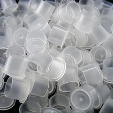 Wholesale Tattoo Ink Caps with Base #20 No Spill Top Hat 100 pcs 20mm Cups