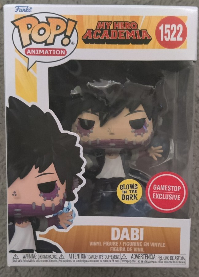 Funko Pop! My Hero Academia: Dabi #1522 Glow in the Dark