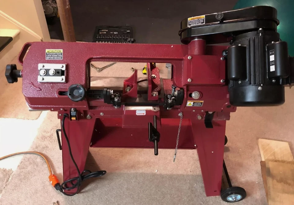 Metal Cutting Band Saw 3-Speed 1HP 4" x 6" Horizontal Vertical Power Bandsaw NEW - Image 2 of 4