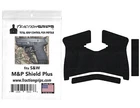 Tractiongrips black rubber gun grip tape overlay for S&W M&P Shield Plus