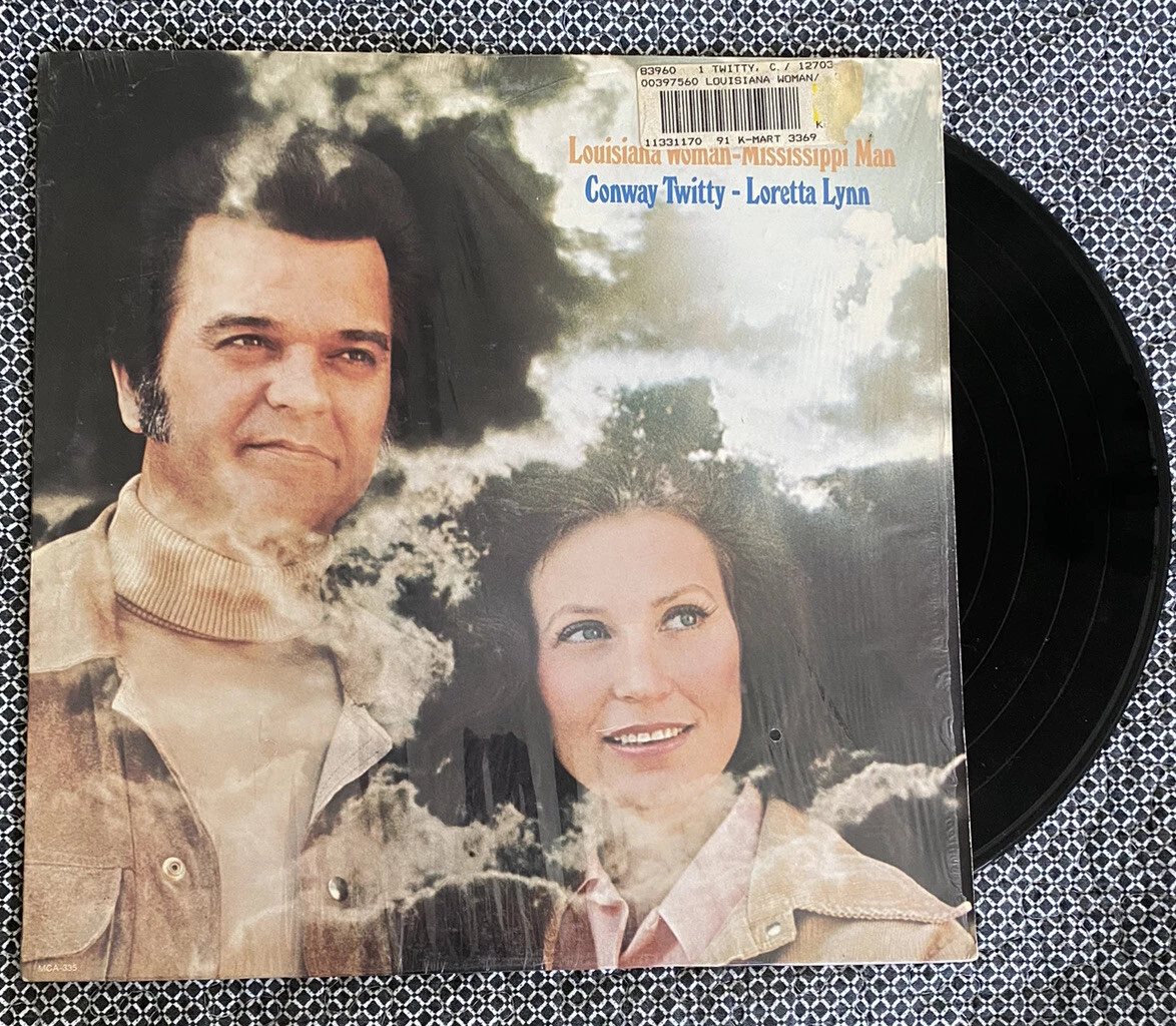 Louisiana Woman Mississippi Man Conway Twitty Loretta Lynn MCA 335 VG+ | eBay
