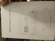 4K Audio Video Capture Card, USB 3.0 HDMI Video Capture Device Full HD Recording