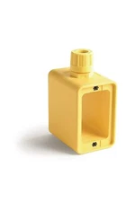 Woodhead 3099 - Neotex rubber yellow multiple outlet box w/ max-loc cord grip