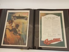 Lot of 32 antique Willys-Overland car ads Oct 1916-Feb 1918 Ladies Home Journal