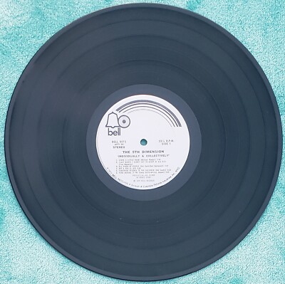 洋楽 THE 5th DIMENSION GOLD DISC Vinyl Record The 5th Dimension Individually & Collectively LP 1972 Vinyl Album