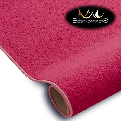 WEICHE & GÜNSTIGE & HOCHWERTIGE TEPPICHE Filzrücken ETON rosa Schlafzimmer großer TEPPICH JEDE GRÖSSE