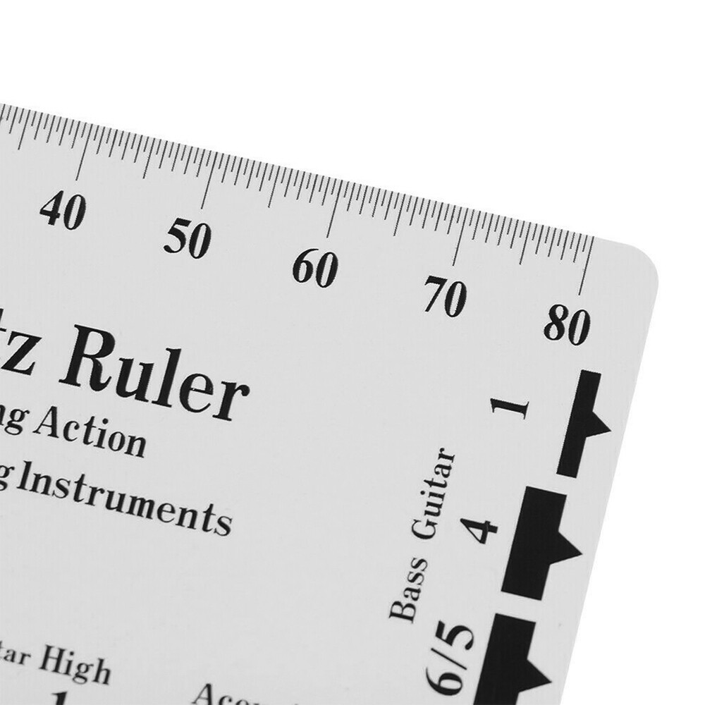 Guitar String Action Gauge String Ruler Luthier Tool Ruler A2I7 | eBay ...