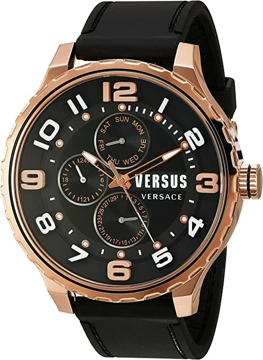 Versus by Versace Silicone Stainless Steel Case Wristwatches  display picture 1