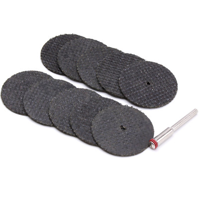 10x Trennscheiben mit 1x Spanndorn 32mm für Dremel Proxxon Zubehör Multitool D40