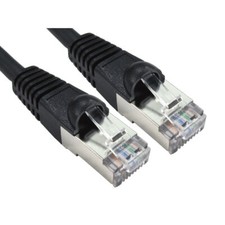 Image of Cat6a Ethernet Patch Cable RJ45 LAN Network Lead Shielded High Speed Gigabit Lot
