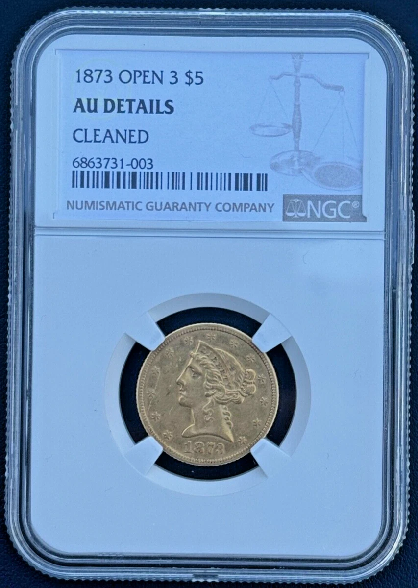 1873 Year Half Eagle $5 US Gold Coins (Pre - 1933) for sale | eBay
