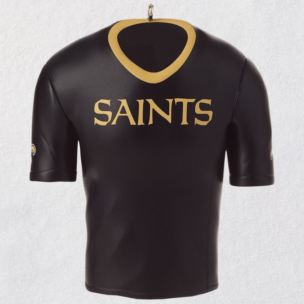 2018 Hallmark New Orleans Saints Jersey Ornament NFL Super Bowl Football