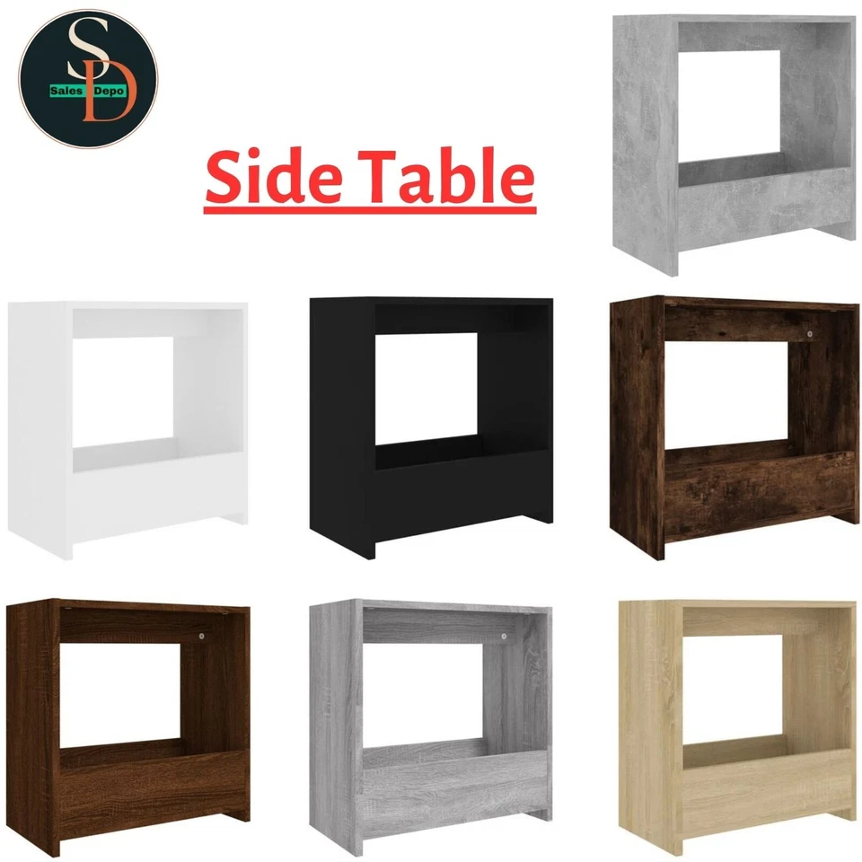 Side Cabinet Storage Unit Side Table Hall Sofa Table Engineered Wood vidaXL