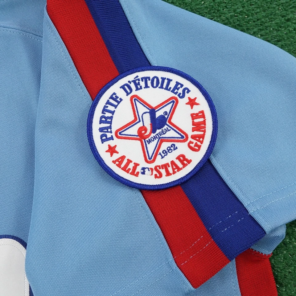 Pedro Martinez 1982 Montreal Expos Cooperstown Blue Jersey w/ All Star Patch - Image 4 of 4