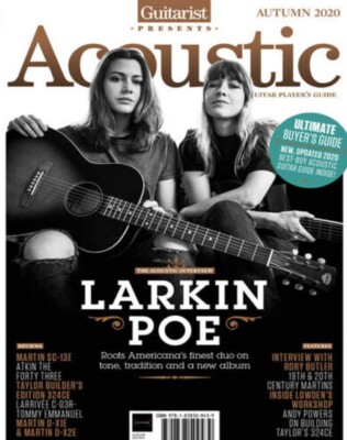 GUITARIST PRESENTS ACOUSTIC GUITAR PLAYER'S GUIDE AUTUMN 2020 / LARKIN POE.