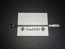 Snap-on Tools PEARL WHITE 3/8" Drive Hard Extra-Long Fixed Head Ratchet FHLLD80