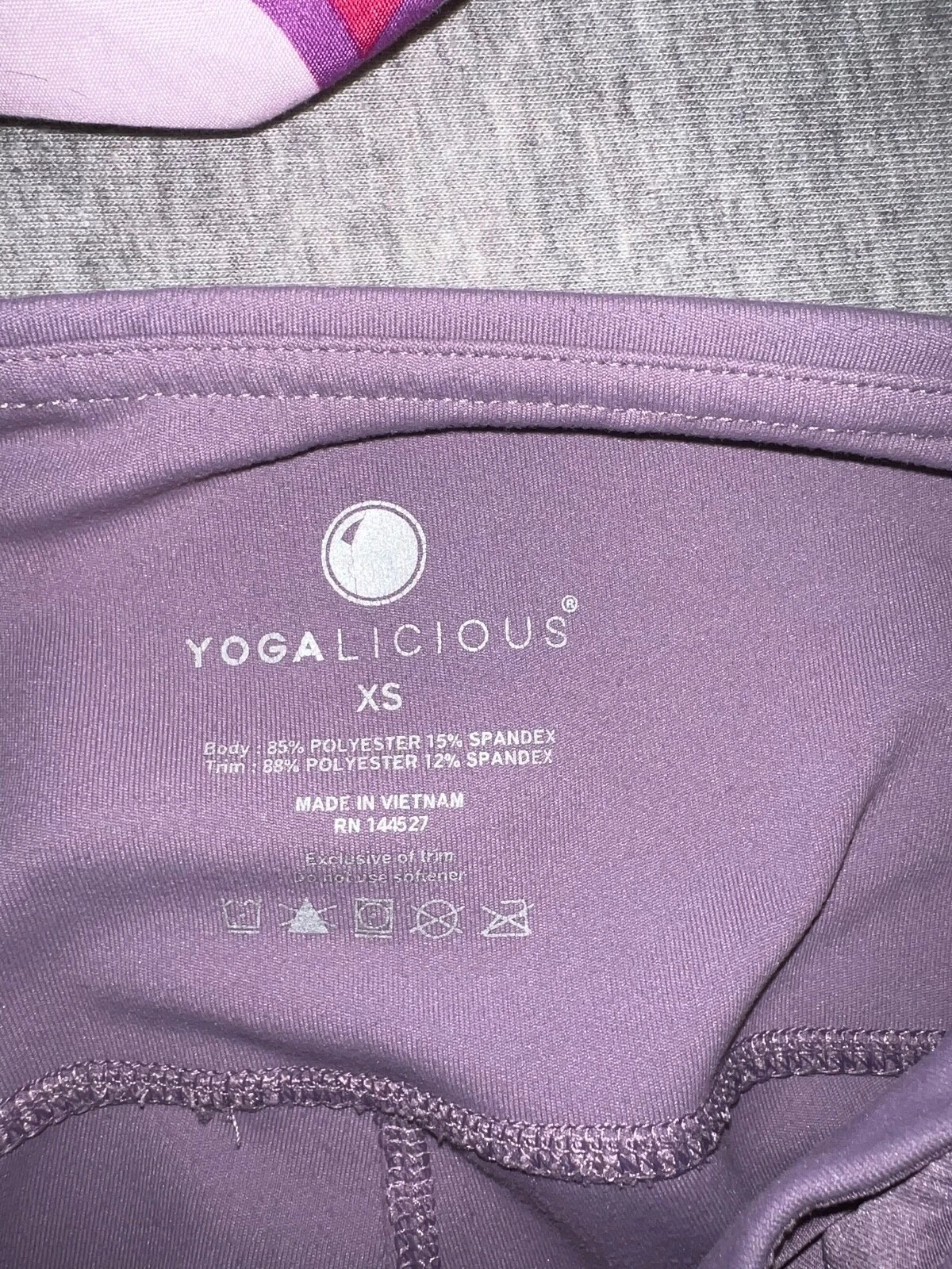 yogalicious active wear mesh leggings