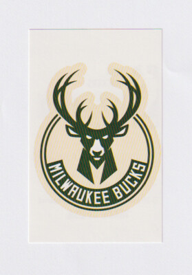 Milwaukee Bucks Aufkleber / Sticker, 7,5 x 6 cm, NBA Basketball, Neu