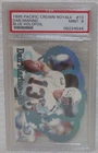 1995 Pacific Crown Royale Football Blue Holofoil Dan Marino #13