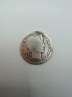 1912 Barber Quarter 25C Silver US Coin Circulated Uncertified .900 Fine