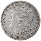 1879 Morgan Dollar VF Very Fine 90% Silver $1 US Coin Collectible