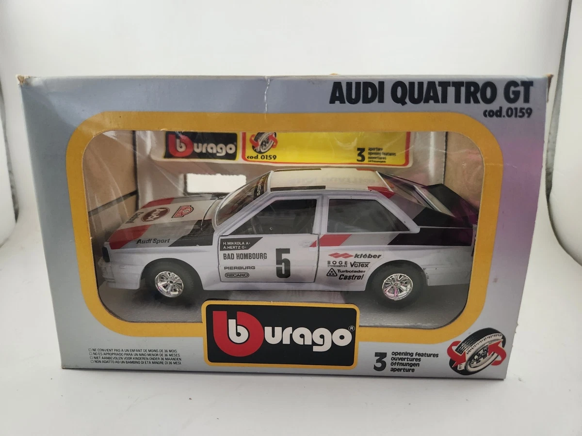 Miniature Burago 1/24 - Metro MG Turbo #23 Argent, Réf 0194, Diecast, Occasion