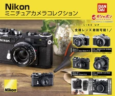 Nikon Miniature Camera Collection complete set of 4 Types Capsule toy