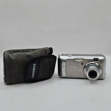 Canon PowerShot A460 fotocamera digitale 5MP 4x zoom ottico argento compatto funzionante