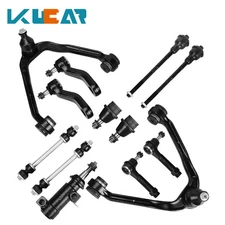 Kucar 13Pc Front Upper Control Arm Ball Joints Tie Rod For Chevy Tahoe GMC Yukon