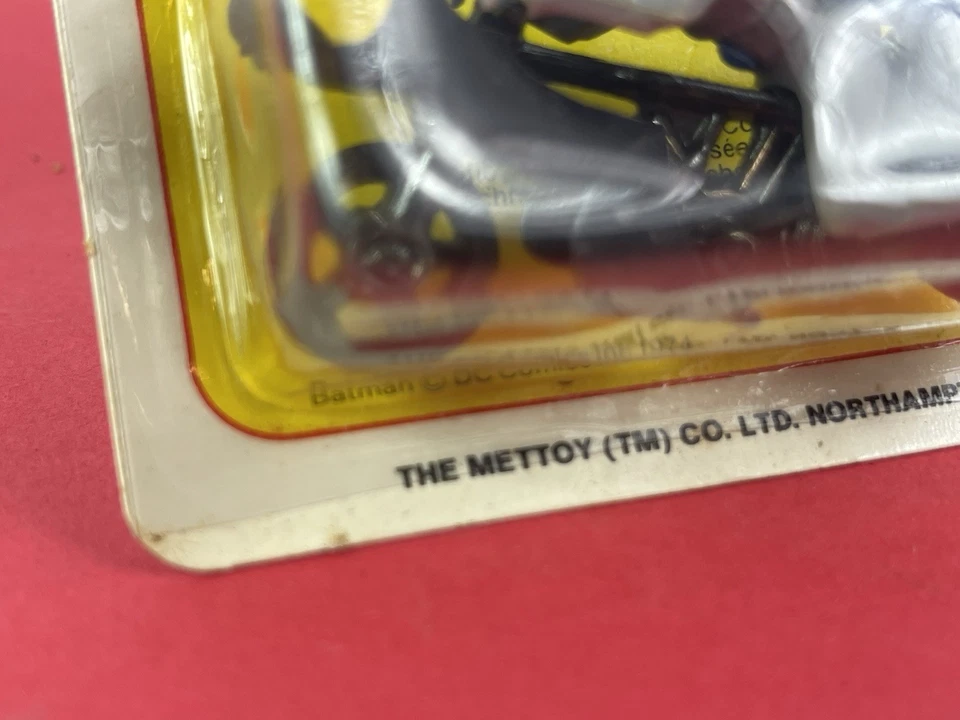 Corgi Jr. 23 Batman Bat Cycle Die Cast NIB Mint Sealed - Image 2 of 4