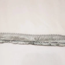 Upholstery Trim Gray Brush Fringe Gary 2 1/2" Yards 1.5" wide