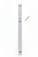 Gray 2 Drawer File Cabinet Locking Bar, Security, Includes Cobalt Drill Bit