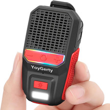 Wearable Bluetooth Speaker, IPX6 Waterproof Clip on Mini Speaker Portable Spea