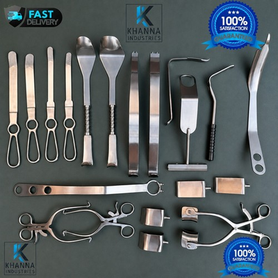 #ad #ad Shoulder Surgery Retractor System 22 Pcs German Steel Orthopedic Instrument Set $232.74