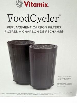 Vitamix FoodCycler Replacement Carbon Filters For FC-30 FC-50