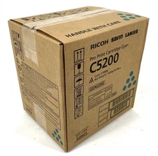 New Genuine Ricoh Savin Lanier C5200 C5210 Cyan 828425 Toner Cartridge