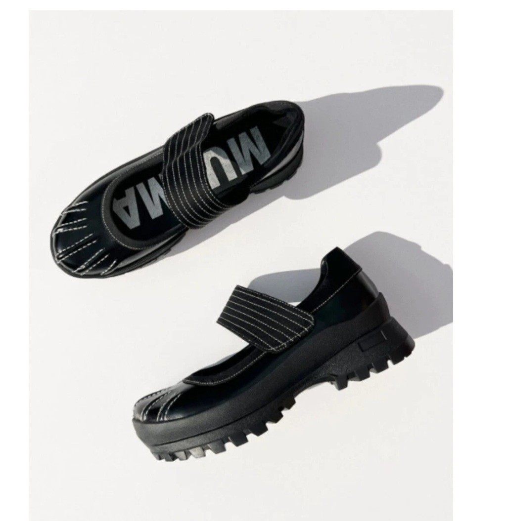 mutma gura black mary jane chunky platform shoes size 37 Y2K Gothic Grunge