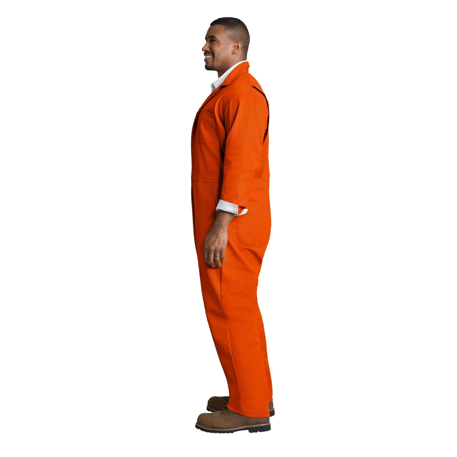 Red Kap Men's Twill Action Back Coverall, Orange, 46 image 5
