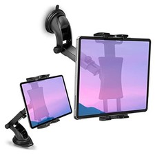 Car Dashboard  Windshield Tablet Mount Holder, 360  Rotation Window Dash