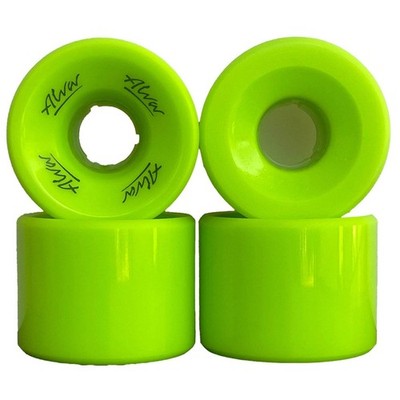 ALVA Alva Wheels Old School Flat Back Crypto Green 60mm 92A Skateboard
