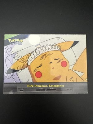 EP2 Pokémon Emergency Topps Series 2 TV Animation Edition Blue Label Pokémon LP