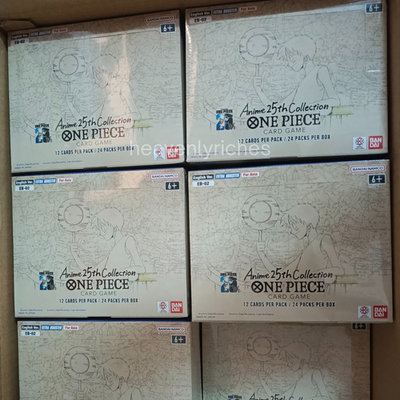 ONE PIECE Extra Booster Anime 25th Collection Box ENGLISH TCG EB02 24Pack-Sealed | eBay ONE PIECE Extra Booster Anime 25th Collection Box ENGLISH TCG EB02 24Pack-Sealed | eBay