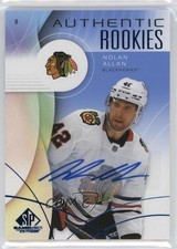 2024 Upper Deck SP Game Used Authentic Rookies Blue Nolan Allan Rookie Auto RC