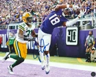 Justin Jefferson Signed Autographed Minnesota Vikings 8x10 Photo with COA/Holo
